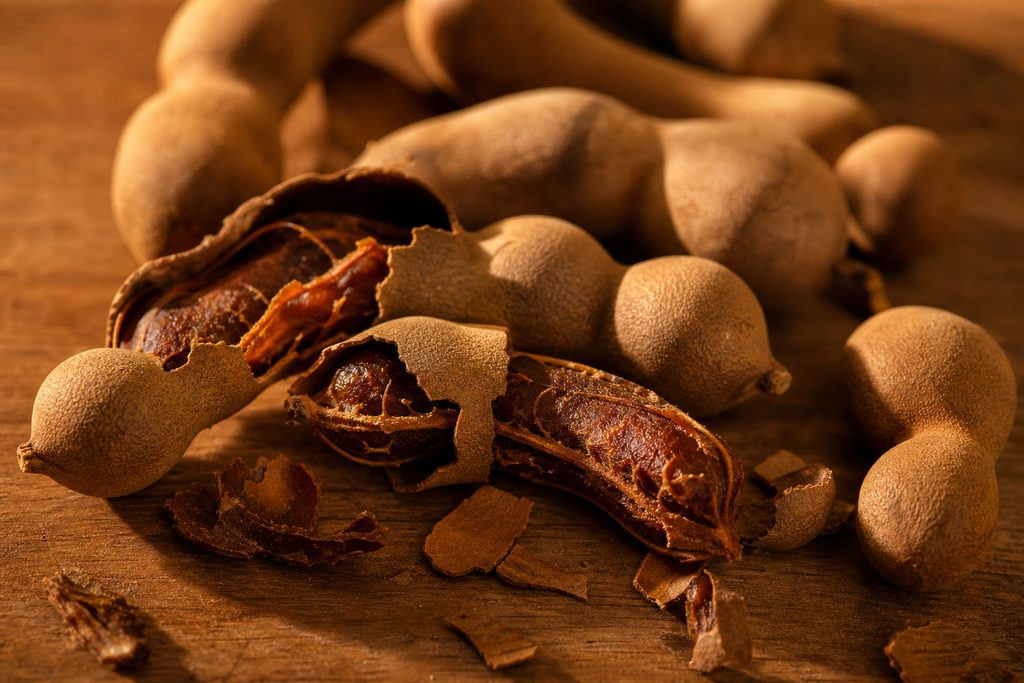 Tamarind pods — the real ingredient behind Tamarind Fizz