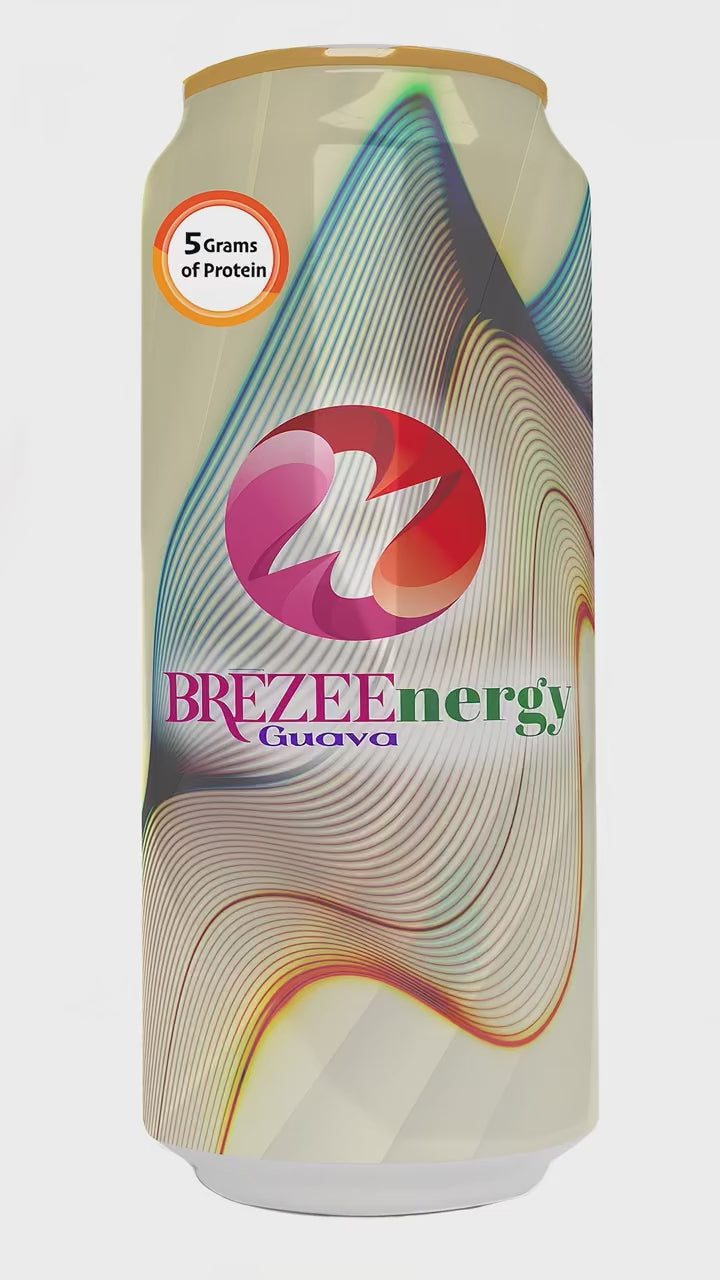 Brēzee Energy (Guava) — 12-Pack — product video