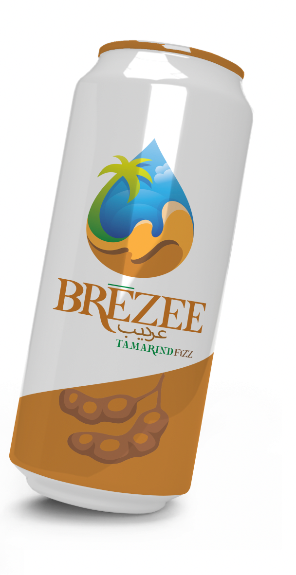 Brēzee Tamarind 12-pack can